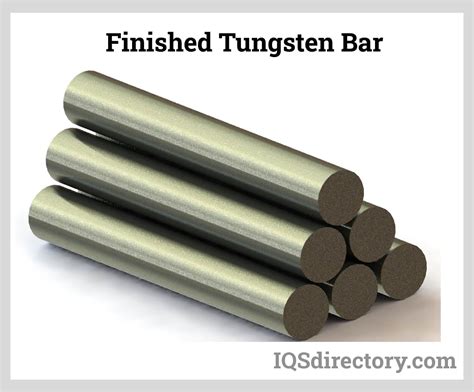 Tungsten Bar .